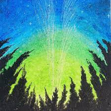 儿童绘画 画树 painting art outdoor