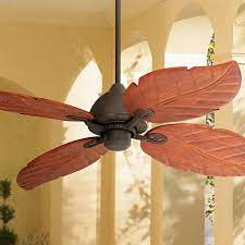 These ceiling fans comes in different materials. Tropical Ceiling Fans Ideas Advice Lamps Plus
