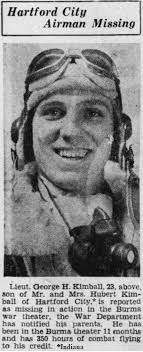 1LT George Hubert Kimball (1920-1943)