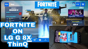 With more than 60 voices voicemod is the voice changer for fortnite with more voices on earth: Fortnite On Lg G8x Thinq Ds Frist Time Download And Play Qualcomm Snapdragon 855 Oled Display Youtube