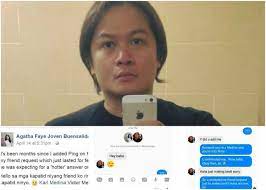 1 day ago · july 26, 2021 ping medina did not think that he would reach the point of begging for donations for himself due to lack of money. Netizen Humiliates Ping Medina By Sharing His Hokage Messages On Facebook