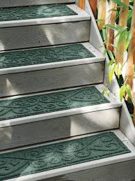 Whether it's the staircase in your sunlit foyer or your backyard patio, you'll appreciate that these outdoor/indoor stair treads are made with carpet fibers that are incredibly resistant to uv rays. Indoor Outdoor Stair Treads Nonslip Stair Pads Solutions Outdoor Stairs Stair Treads Stair Pads