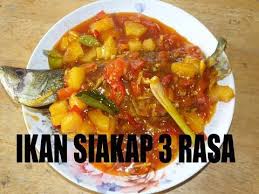 1 biji bawang besar (dikisar halus). Resepi Ikan Siakap Tiga Rasa Recipe Fish Malaysian Fish Recipe Resepi Ikan Siakap Tiga Rasa Youtube Recipes Healthy Recipes Pinterest Recipes