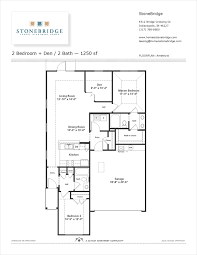 Luxury apartments in indianapolis, in. Amethyst 2 Bedroom Townhome Floor Plan Stonebridge Luxury Apartment Homes