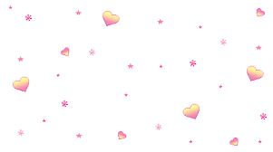 Small Pink Hearts And Flowers Transparent Gif Pretty Gif Flowers Gif Aesthetic Gif