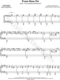 Jon Pumper From Now On Sheet Music Piano Solo In E Major Download Print Sheet Music Violin Sheet Music Piano Music