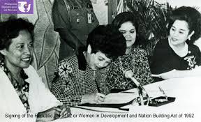 Aquino, corazon (1933—)philippine political leader and president of the philippines from 1986 to 1992, who led a quiet revolution that overthrew the hated marcos regime without a single shot. Corazon Aquino Philippine Commission On Women