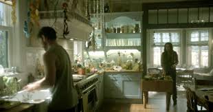 inside the red victorian house on the
