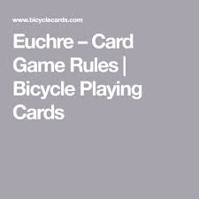 We did not find results for: Euchre Card Game Rules Bicycle Playing Cards Euchre Playing Card Games Card Games