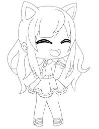 The cute is a subjective term for what is small delicate and kind often soft and subtle or childish forms. Kawaii Girl 8 Coloring Page Free Printable Coloring Pages For Kids