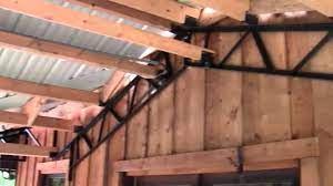 High r, radiant and vapor barrier in one product. Pole Barn Kits Steel Trusses And Carports Youtube
