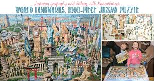 It is a good way to learn and have fun at the same time. Learn History And Geography With A World Landmarks Puzzle Castle View Academy