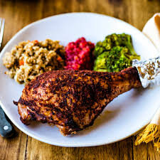 We included several—but our favorite is ree drummond's own turkey bagel burger: Brined And Roasted Turkey Legs Life Love And Good Food