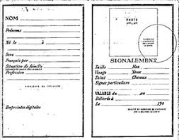 Si votre carte est vierge, les partenaires auprès desquels vous la présenterez seront susceptibles de ne pas accorder de remise. The Identity Registration System Identification Number And National Id Card During The Vichy Regime France 1940 1944