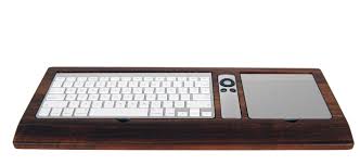 Keyboard Tray With Remote Hekseskudd Apple Keyboard Keyboard Wood Watch Box