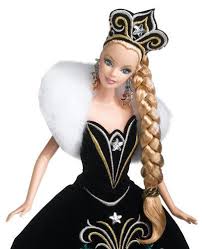 Robot Check Barbie Bob Mackie Holiday Fashion