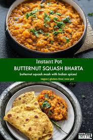 Butternut Squash Mash With Indian Spices This Easy Side Dish Is Wonderfully Spiced Vega Butternut Squash Recipes Thanksgiving Recipes Mashed Butternut Squash