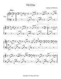This sheet music is available for free via forelise.com where you can also read more about the composition and it's composer, ludwig van beethoven. Fur Elise Level 5 Piano Sheet Music Original Form Piano Sheet Music Piano Sheet Clarinet Sheet Music