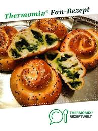 Spinat Feta Schnecken Rezept Rezepte Thermomix Rezepte Thermomix