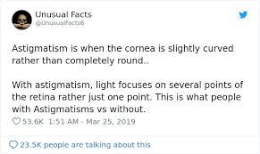 Now that you understand how those with astigmatism perceive light, you can more easily. People Are Realizing They Have Astigmatism After This Comparison Photo Goes Viral Bored Panda