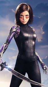 Alita Battle Angel 2019 Phone Wallpaper Moviemania Battle Angel Alita Angel Battle