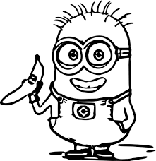 Minions coloring pages for kids. Minion Coloring Pages Best Coloring Pages For Kids