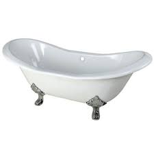 What is cast iron tub refinishing? Cast Iron Or Acrylic Clawfoot Bathtub Faucetlist Com