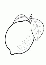 One Lemon Fruits Coloring Pages For Kids Printable Free In 2020 Fruit Coloring Pages Coloring Pages For Kids Coloring Pages