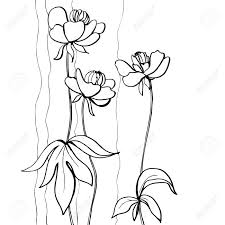 How to draw a flower easy and step by step. Artistic Blooming Flower Hand Draw Flower Illustration On White Royalty Free Cliparts Vectors And Stock Illustration Image 26511864