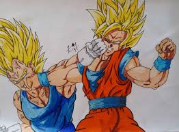 Produced by toei animation , the series was originally broadcast in japan on fuji tv from april 5, 2009 2 to march 27, 2011. How To Draw Vegeta And Goku Novocom Top