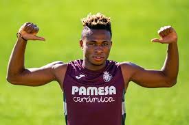 The villarreal cf midfielder was in the company of his. Samuel Chukwueze Chukwueze 8 Twitter