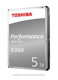 Toshiba X300 5tb Performance Desktop And Gaming Hard Drive