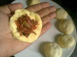 Cara Membuat Roti Goreng Isi Daging Roti Food Snacks