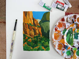 Discover good brands of gouache paints 2021 choice for use in creativity! Are You Familiar With Gouache If Not This Tutorial Will Help You Understand The Paint And Learn How Landscape Painting Tutorial Gouache Art Painting Tutorial