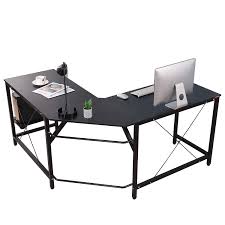 Mr ironstone did a phenomenal job constructing this desk, as the brand uses p2 mdf board and a metal frame. Amazon Com Mr Ironstone L Shaped Desk Corner Table Computer Desk 59 Pc Laptop Study Writing Table Workstation For Home Offic L Shaped Desk Desk Writing Table