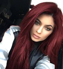 Kyliejenner Red Wine Hair Wine Hair Color Hair Styles