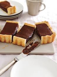 Tarte Chaude Et Fondante Au Chocolat Chocolat Tarte Fondant Dessert Ricardo Chocolate Tart Sweet Tarts Desserts