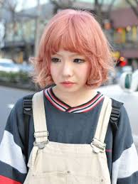 Rose Pink Blonde Hair Japanese Street Fashion Quirky Fashion Japanese Fashion