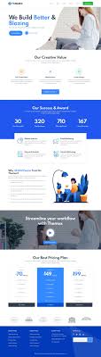 Multipurpose Onepage Multi Page Html Website Template Website Template Website Design Trends Business Web Design