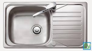 brushed/stainless steel kitchen sink