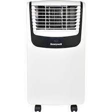 At the home depot canada, our selection of air conditioners & portable fans will help you stay cool all summer long. Honeywell 8 000 Btu 4 000 Btu Doe 115 Volt Portable Air Conditioner With Dehumidifier And Remote Control In White And Black Mo08ceswk The Home Depot