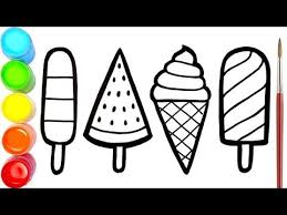 33 Gambar Buah Kartun Mewarnai Menggambar Dan Mewarnai Macam Macam Es Krim Warna Warni Untuk Anak Anak Ara Plays Art Download Free Hel Di 2020 Warna Kartun Gambar