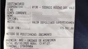 Morador de Travesseiro recebe R$ 175 mil por engano e devolve valor no mesmo dia