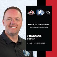 🚨 En route vers la Coupe du Centenaire! Félicitations à nos trois  officiels québécois qui représenteront fièrement la province du 8 au 18 mai  à Calgary (Alberta) : ✓ Antoine Huot ✓