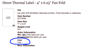 Here is a second update on how to get free 4x6 thermal labels from ups. How To Get Discounts On Usps Fedex Ups