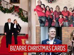 Donald Trump Christmas Portrait 2022 From Trump's 'Christmas Portrait' To Bone's Brexit Joke, Here Are Bizarre  X'mas Cards