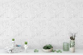 So if your wall isn't smooth enough, your removable wallpaper may not adhere to 100% of the surface. Free Download Removable Wallpaper Black White Lines Peel Stick Wallpaper Self 2048x1363 For Your Desktop Mobile Tablet Explore 33 Repositionable Wallpaper For Apartments Peel And Stick Wallpaper Removable Wallpaper