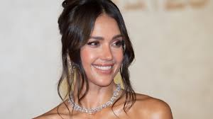 Jessica Alba Goes Full Bombshell in a Barely-There Strapless Corset