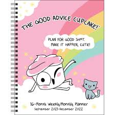 We did not find results for: Good Advice Cupcake 16 Month 2021 2022 Monthly Weekly Planner Calendar Calendars Com