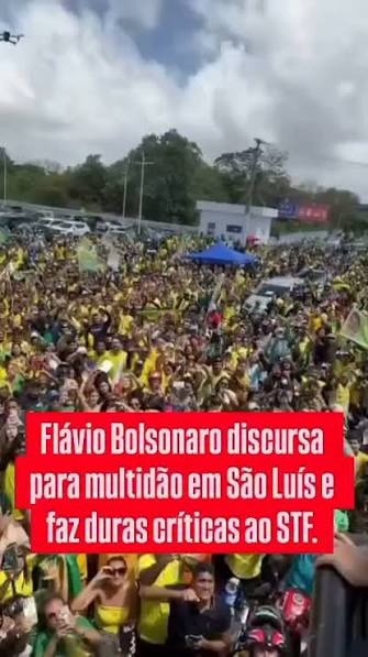 Flávio Bolsonaro reúne apoiadores durante motocarreata em São Luís, Uma multidão de maranhenses acompanhou o candidato à Presidência da República, Flávio Bolsonaro, nesta terça-feira (22), durante uma ...